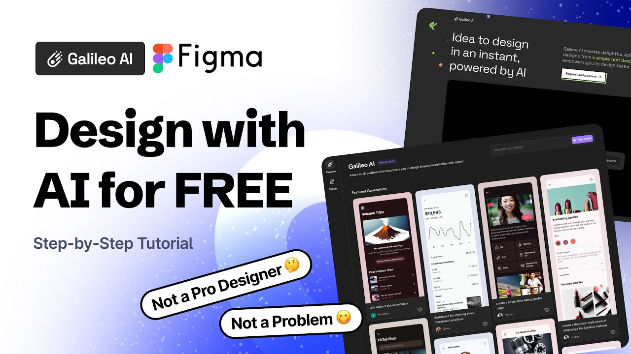 Create Professional UI Designs with 0 Design Experience in 30 MINUTES ...