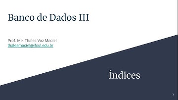 Índices (Indexes) PostgreSQL