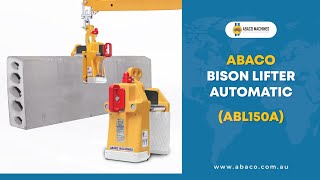 ABACO BISON LIFTER AUTOMATIC | Slab Lifter