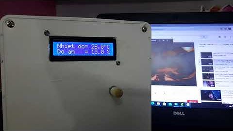 Hộp đo nhiệt độ, độ ẩm( pic 16f877a+dht11)