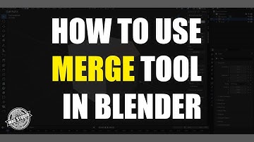 HOW TO USE MERGE TOOL IN BLENDER | QUICK TUTORIAL