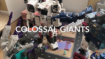 TRANSFORMERS STOP MOTION -COLOSSAL GIANTS