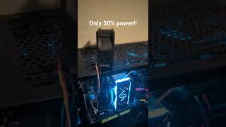 Crazy powerful fan from server #pc #computer #server #funny #tech