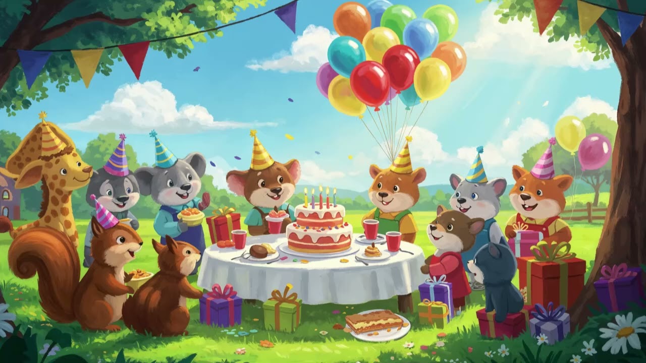 The Happy Birthday Song   Kids Party Music by Rhythm Waves