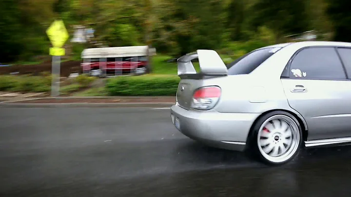 2006 Subaru WRX Launch Control @ 4000 RPMs Stage 2