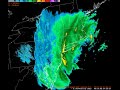 Regional Radar and Lightning Mosaic of the January 4, 2018 Blizzard