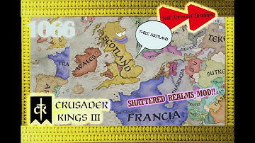 Crusader Kings 3 Timelapse | Shattered Realms Mod 1066 until 1823!! CK3 Timelapse