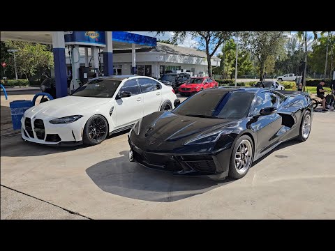 2022 C8 Corvette Heads Cam FBO E85 Vs 2022 BMW M3 Competition RWD Bolt Ons E40