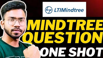 LTI Mindtree Most Asked Questions ONE SHOT  | Crack LTI Mindtree Online Assessment 🔥