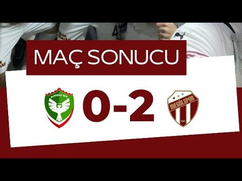 Amedspor 0-2 İnegölspor ÖZET