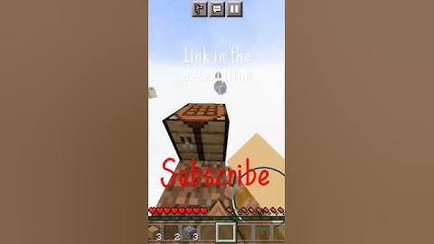 One block map for mcpe (1.19+) #minecraft #tiktok #shorts