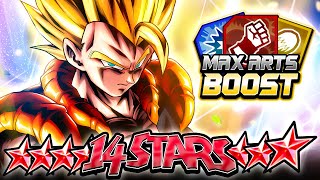 Dragon Ball Legends Max Arts Boosted Fusing Super Gogeta Does The Most Damage Ever