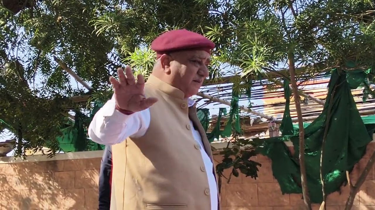 पूर्व मंत्री रामसिंह विश्नोई के सुपुत्र परसराम विश्नोई महापड़ाव को धोरीमन्ना में क्या कहा सुनें 