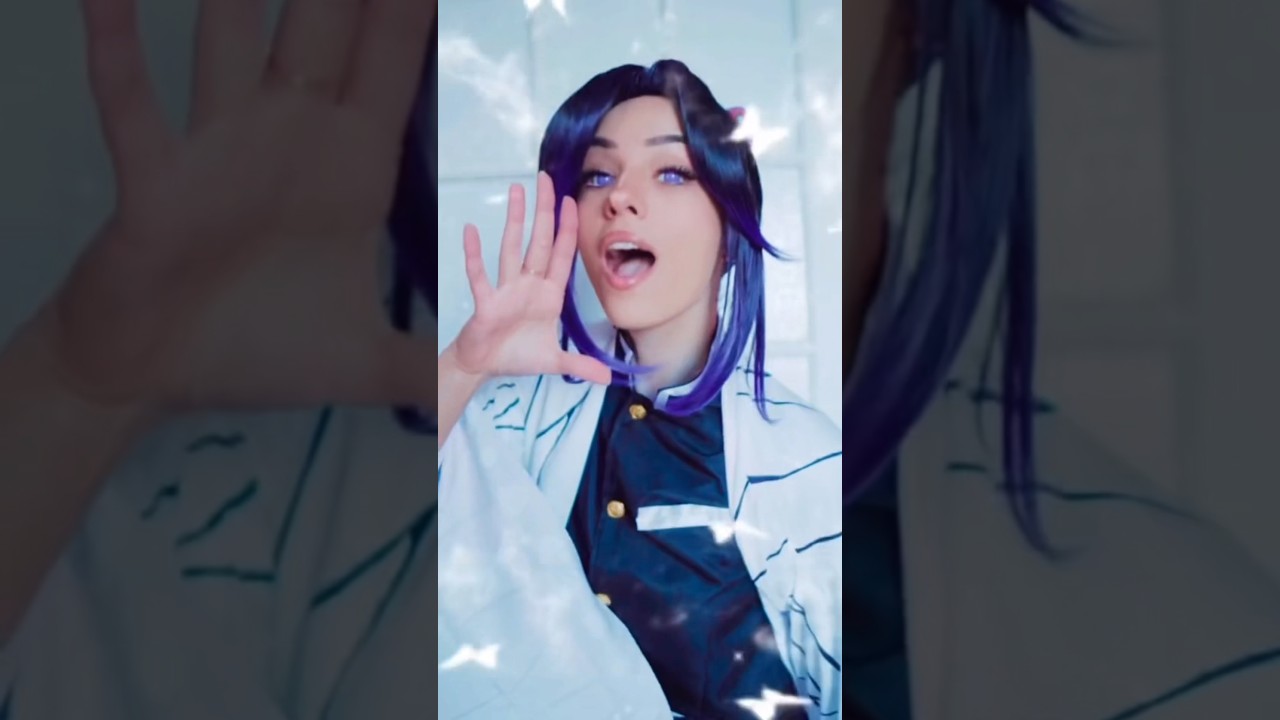 There she is🦋#fyp #demonslayer #shinobu #shinobucosplay #demonslayercosplay #anime #transition