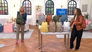 Lug Vegan Leather Quilted Backpack - Hatchback on QVC