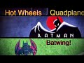 Flying the Batwing! Hot Wheels Plane Quadplane S3E2