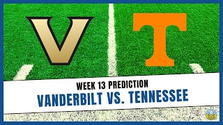 Tennessee vs. Vanderbilt Prediction | 2022 College Football Predictions | SEC Week 13