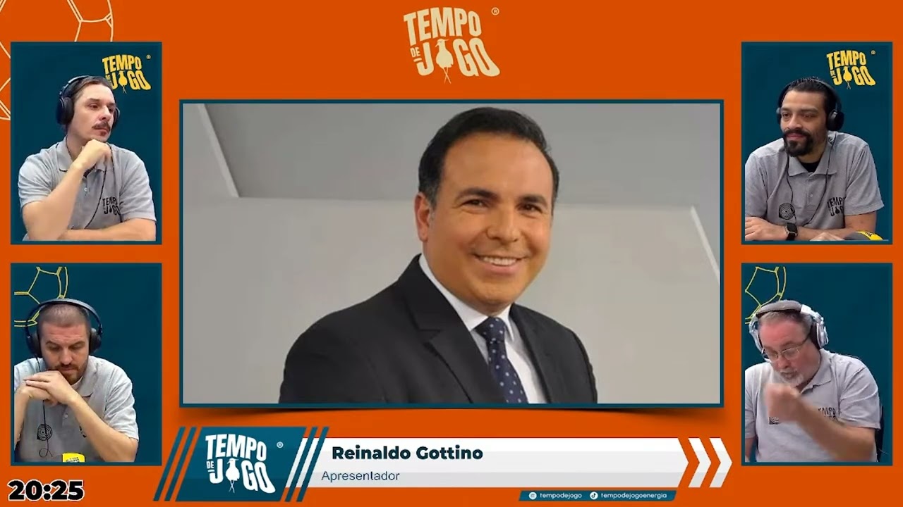 TEMPO DE JOGO RECEBE GOTTINO ÍCONE DO JORNALISMO PRA FALAR DE FUTEBOL E PALMEIRAS!
