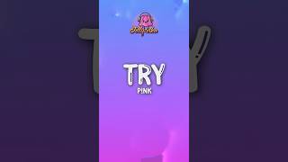 You Gotta Get Up and Try #Pink #Empowerment