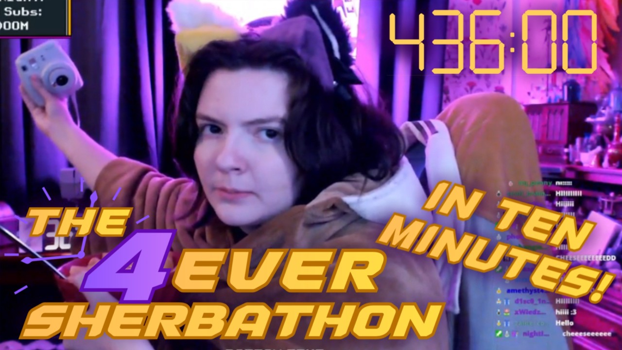 I was live for 19 days straight... [4Ever Sherbathon]