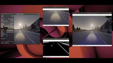Lane detection on different weather conditions - simulation on CARLA