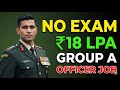 Exam లేకుండా ₹18 లక్షల ఆఫీసర్ జాబ్? | Official Govt Notification