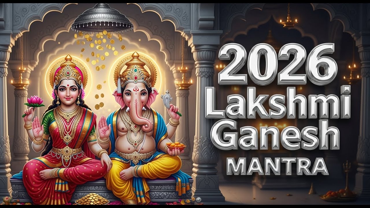 2026 Lakshmi Ganesh Mantra for Wealth, Success & New Beginnings | Abundance & Prosperity Chanting
