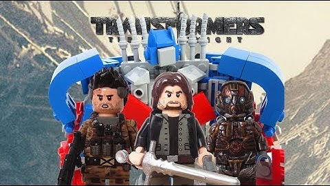 Lego Transformers The Last Knight Custom Minifigures & Optimus Prime