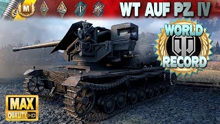Waffenträger auf Pz. IV: Бумажный зверь с рекордом повреждений - World of Tanks