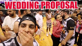 Reacting To Qias Omars Wedding Proposal Behind The Scenes