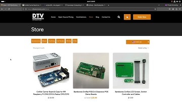 DTV Electronics CmRat Carrier Board