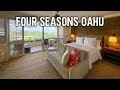 Tour of Oceanfront Rooms at Four Seasons Resort Oahu