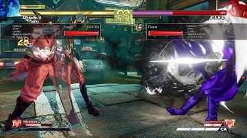 Seth 751 damage VT1 dizzy combo vs Fang