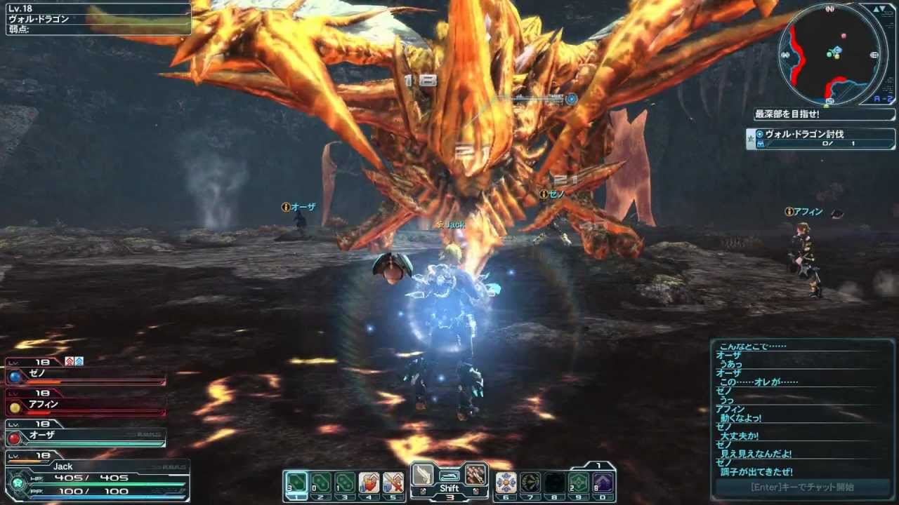 PSO2 - Rare free night = Random play - 2012/07 - YouTube