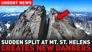 Scientists Detect Dangerous Changes at Mt. St. Helens After Giant Crack Forms