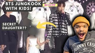 BTS JUNGKOOK INTERACTIONS WITH KIDS! - HISTORY IS MYSTERY