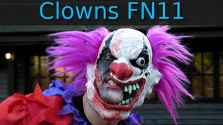 Clowns at Thorpe Park Fright Nights
