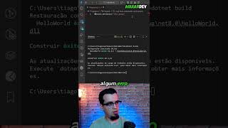 Como compilar um projeto C# pelo terminal (dotnet build)