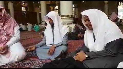 محمد إبراهيم الفقيه تلاوة على الشيخ محمد برهجي من المسجد النبوي