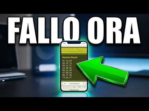 Video Previsioni GRATIS Luglio 2026. Ambi, Terni, Lotto, Superenalotto, 10eLotto, Million Day, VinciCasa