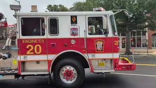 DCFD Engine 20 Responding 