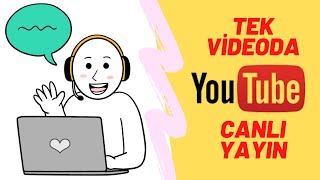 HOW TO MAKE A LIVE BROADCAST ON YOUTUBE ON A SINGLE VIDEO in 2020? by Faydalı Arkadaş 2,046 views 3 years ago 30 minutes