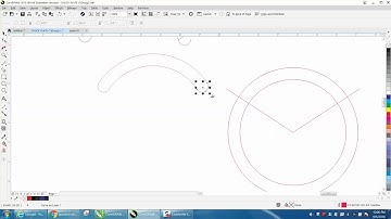 Corel Draw Tips & Tricks Rotate around Equal Part 4 Snap to