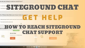 Siteground Chat Help - Best Customer Support Service