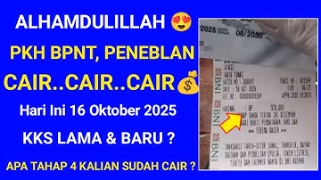 ALHAMDULILLAH PKH BPNT SUDAH CAIR?  BENARKAH? PKH TAHAP 4 2025 CAIR KAPAN   #PKHTAHAP42025