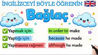 ingilizce en önemli bağlaçlar,cümleler ve fiilleri mi arıyorsun? | YÖKDİL,YDS HAZIRLIK 