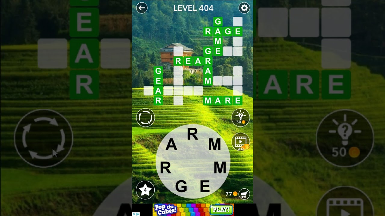 Word Crossword Search level 404