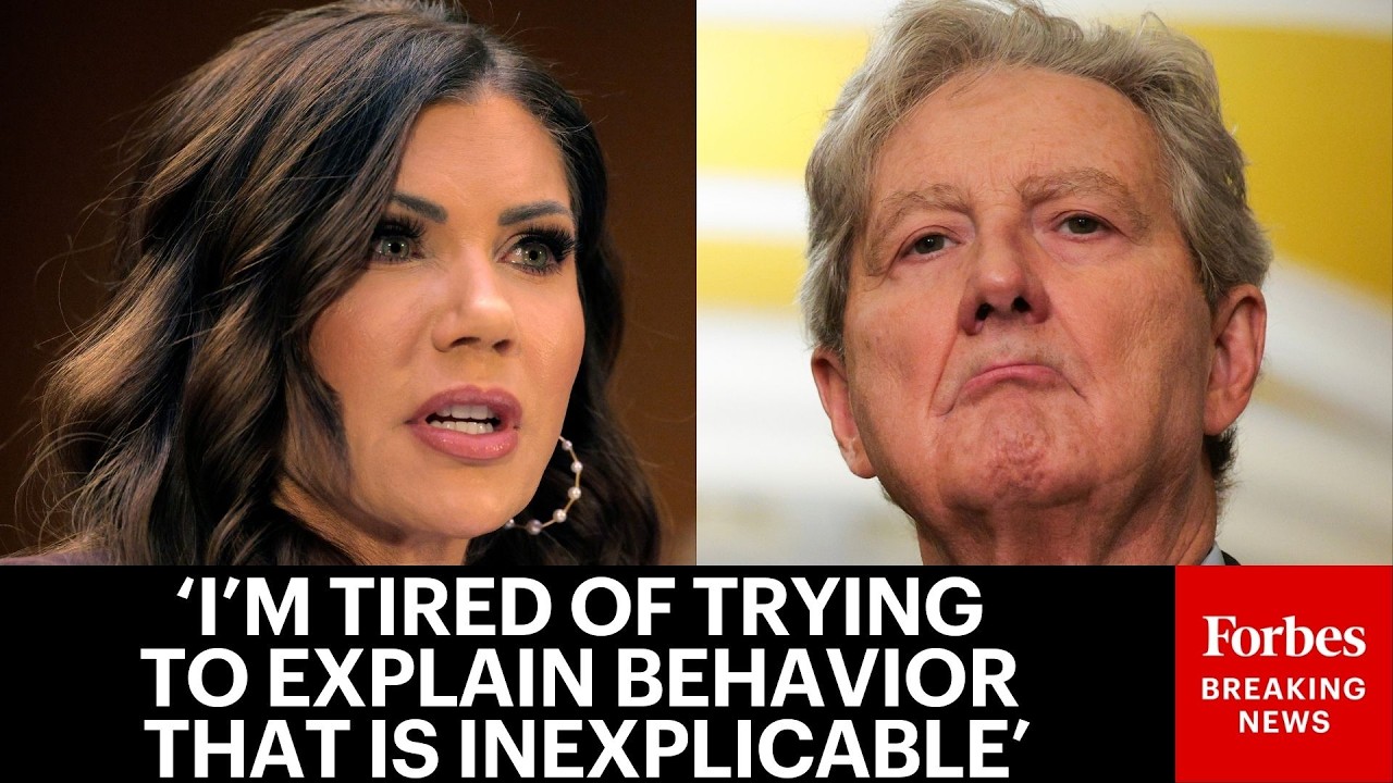 BREAKING: John Kennedy Refuses To Say He Has Confidence In Kristi Noem Amid Calls For Her Ouster