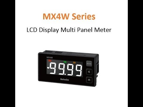 LCD Display Multi Panel Meter | MX4W Series