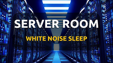 Sleep-Enhancing WHITE NOISE • Server Room Ambience DATA CENTER